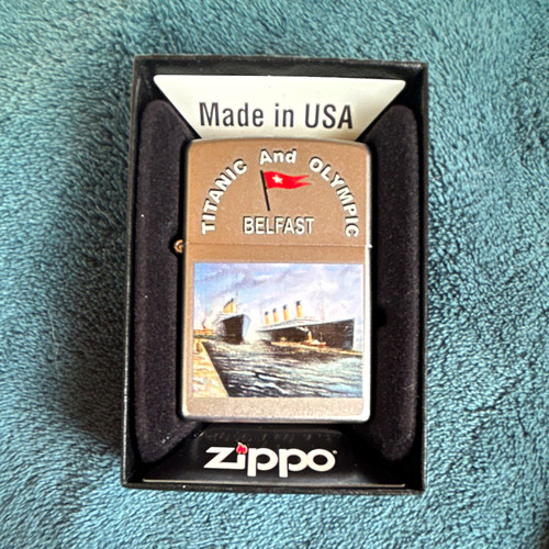 Zippo pocket lighter titanic - titanic, &