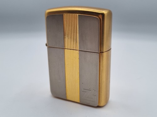 Zippo gold silver brass - zippo,
