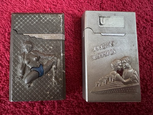 Vintage gas lighters - vintage,