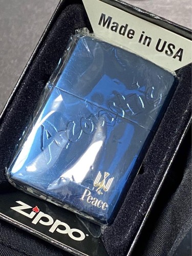 Zippo peace acoustic blue - acoustic,