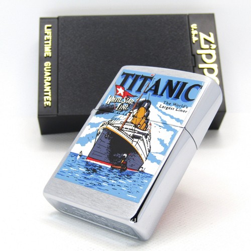 Titanic zippo oil - zippo, lighter