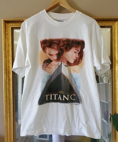Vintage 1998 titanic shirt - vintage,